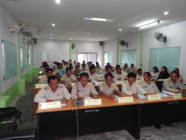 ประชุมสภาองค์การบริหารส่วนตำบลละแม (ครั้งแรก) 